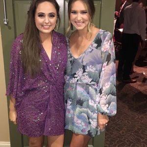 Show me your mumu Rainey dress in water Lilly